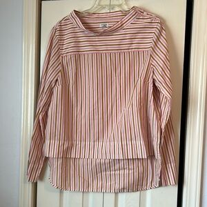 J Crew Cotton Striped Tunic
